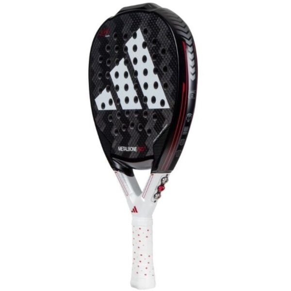 Pala de Pádel Adidas Metalbone HRD+ 2024/ Negra y Blanca (Ale Galan) - Imagen 2