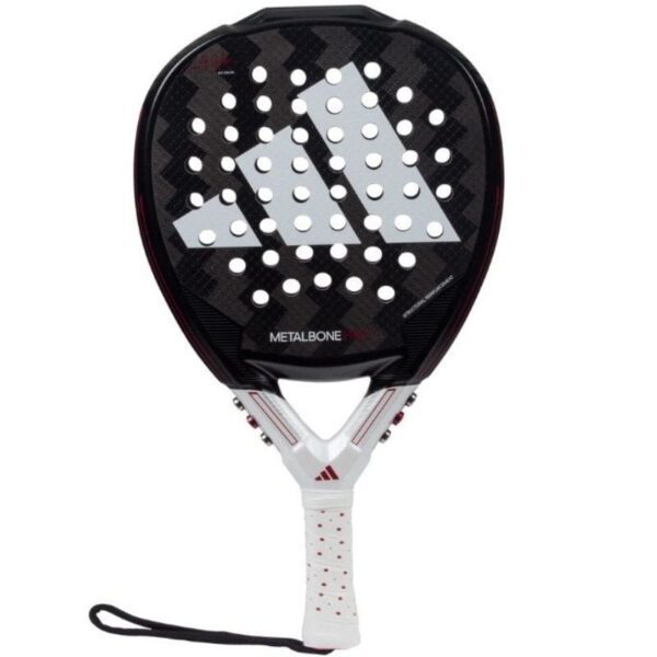 Pala de Pádel Adidas Metalbone HRD+ 2024/ Negra y Blanca (Ale Galan) 8436548248888 METAL HRD+ 24 ADI-PALA PAD METAL HRDP 24