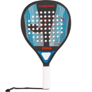 Pala de Pádel Joma Master/ Negra y Turquesa Flúor 8445456038535 MASTER BK TU FL JOM-PALA PAD MASTER BK TU FL