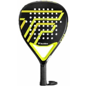 Pala de Pádel Tecnifibre Wall Breaker 355/ Amarilla y Negra 3490150200158 15104 TECN-PALA PAD WALL BR 355