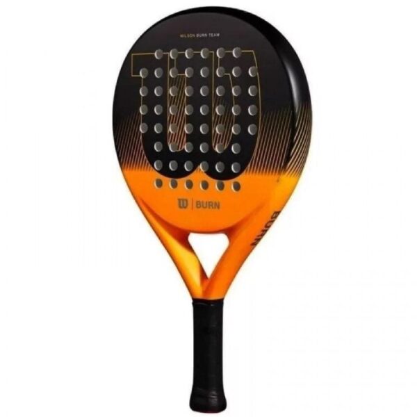 Pala de Pádel Wilson Burn Team 2/ Naranja - Imagen 2