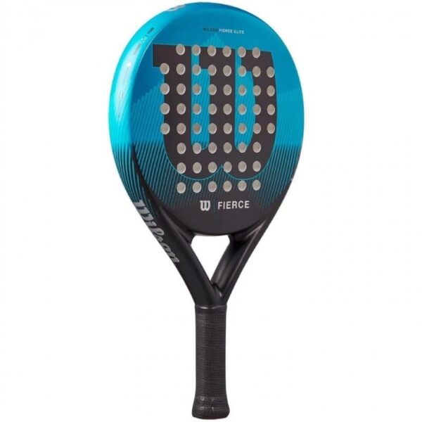 Pala de Pádel Wilson Fierce Elite 2/ Azul y Negra - Imagen 2