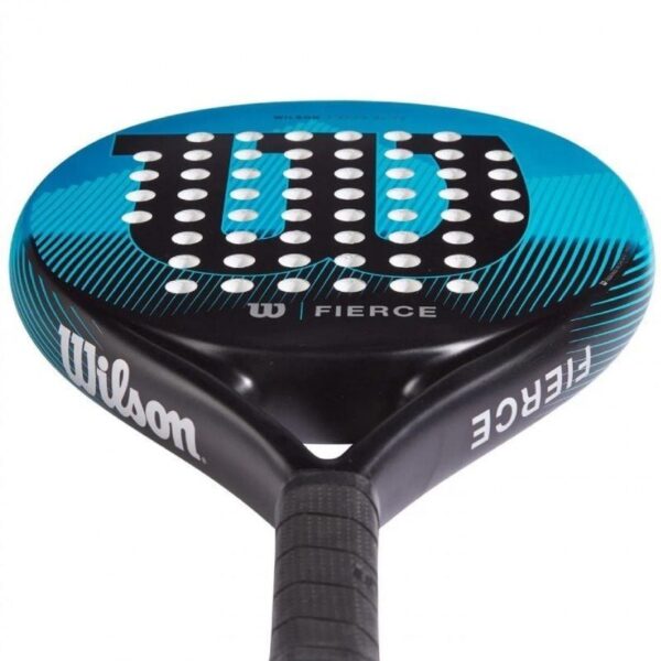 Pala de Pádel Wilson Fierce Elite 2/ Azul y Negra - Imagen 4