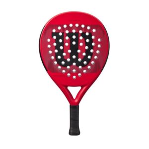 Pala de Pádel Wilson Pro Staff Team RDBK/ Negra y Roja 097512419697 P STAFF T RDBK WIL-PALA PAD P STAFF T RDBK