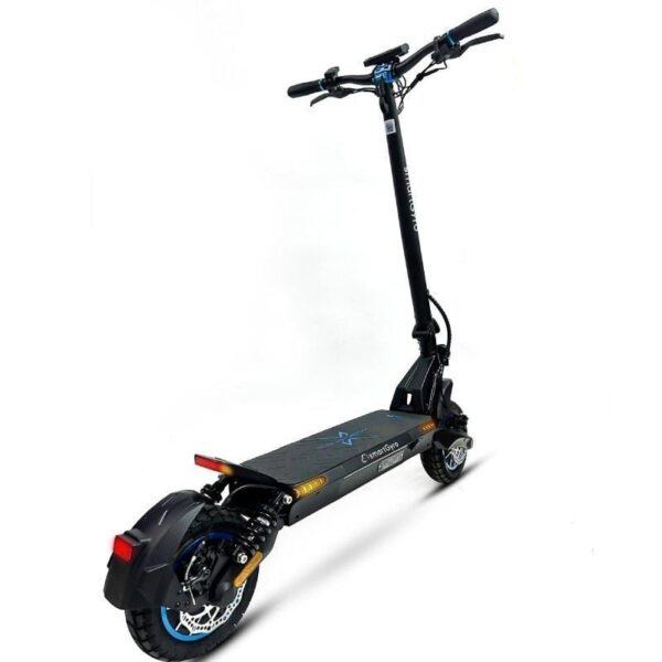 Patinete Eléctrico SmartGyro CrossOver Dual Max Certificado/ Motor 1000W/ Ruedas 10"/ 25km/h/ Autonomía 60km/ Negro - Imagen 2