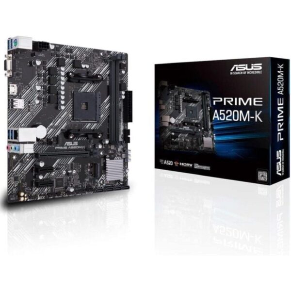 Placa Base Asus Prime A520M-K Socket AM4/ Micro ATX 4718017826921 90MB1500-M0EAY0 ASU-PB PRIME A520M-K