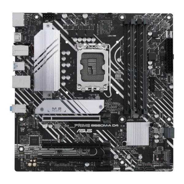 Placa Base Asus Prime B660M-A D4-CSM/ Socket 1700/ Micro ATX - Imagen 2