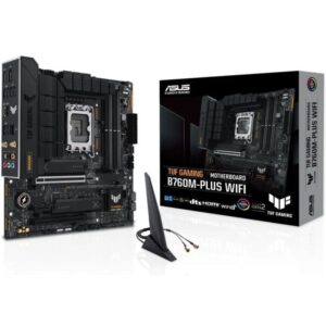 Placa Base Asus TUF GAMING B760M-PLUS WIFI/ Socket 1700/ Micro ATX 4711387121337 90MB1ET0-M0EAY0 ASU-PB TUF GAM B760M-P WI