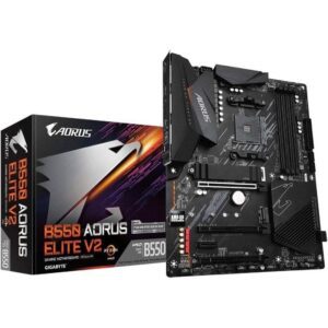 Placa Base Gigabyte B550 AORUS ELITE V2 Socket AM4 4719331809898 9MB55AEL2-00-15 GIG-PB B550 AORUS ELITE V2V2