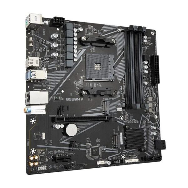 Placa Base Gigabyte B550M K Socket AM4/ Micro ATX - Imagen 3