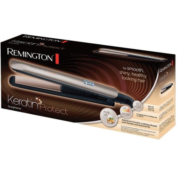 Plancha para el Pelo Remington Keratin Protect S8540/ Bronce - Imagen 2