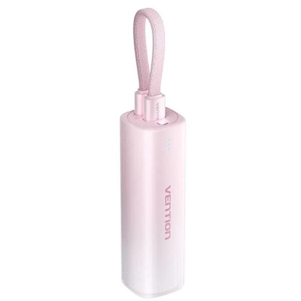 Powerbank 5000mAh Vention FHWR0/ 20W/ Wireless/ Rosa 6922794716094 FHWR0 VEN-BAT FHWR0