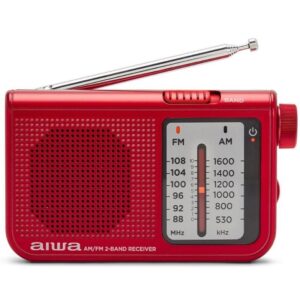 Radio Portátil Aiwa RS-55RD/ Rojo 8435256897890 RS-55/RD AIW-RADIO RS-55RD