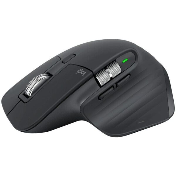 Ratón Ergonómico Inalámbrico por Bluetooth Logitech MX Master 3S/ Batería recargable/ Hasta 8000 DPI/ Grafito - Imagen 3