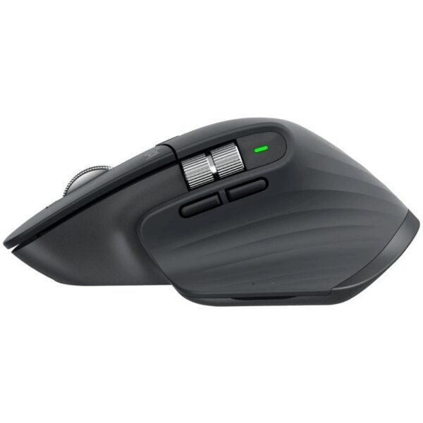 Ratón Ergonómico Inalámbrico por Bluetooth Logitech MX Master 3S/ Batería recargable/ Hasta 8000 DPI/ Grafito - Imagen 4