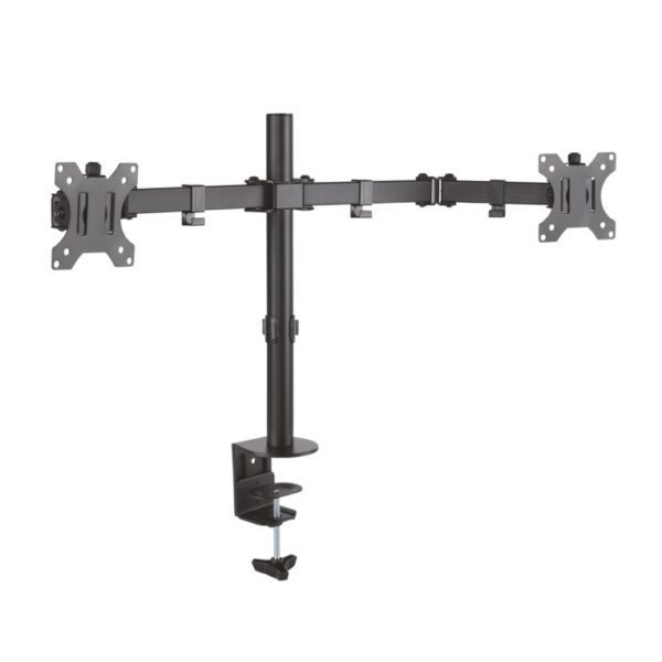 SOPORTE AISENS MESA GIRA. INCLI. 2 MONITOR 8KG 3 PIVOTES 2 BRAZOS 13-32 NEGRO 8436574703436 DT32TSR-041