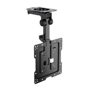 SOPORTE DE TECHO AISENS GIRATORIO PLEGABLE PARA MONITORTV 20KG DE 19-43 NEGRO 8436574709070 CT43S-187