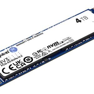 SSD KINGSTON NV3 4TB M2 NVMe 0740617346602 SNV3S/4000G