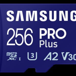 Samsung PRO Plus MB-MD256SA/EU memoria flash 256 GB MicroSD UHS-I Clase 3 8806094788105 | P/N: MB-MD256SA/EU | Ref. Artículo: 1370812