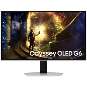 Smart Monitor Gaming Curvo Samsung OLED Odyssey G6 S27DG610SU 27"/ QHD/ 0.03ms/ 240Hz/ VA/ Regulable en altura/ Smart TV/ Plata 8806095810676 LS27DG610SUXEN SAM-M S27DG610SU