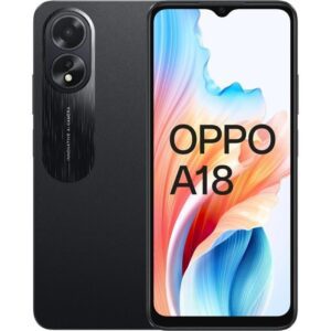 Smartphone Oppo A18 4GB/ 128GB/ 6.56"/ Negro Brillante 6932169340083 631001002094 OPP-SP A18 4-128 BK