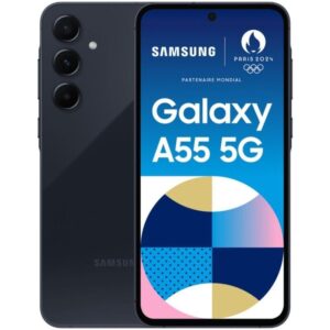 Smartphone Samsung Galaxy A55 8GB/ 256GB/ 6.6"/ 5G/ Negro Eclipse 8806095467016 SM-A556BZKCEUE SAM-SP A556 8-256 BK V2