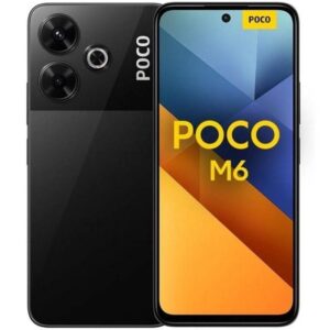 Smartphone Xiaomi POCO M6 6GB/ 128GB/ 6.79"/ Negro 6941812778593 MZB0H2HEU XIA-SP POCO M6 6-128 BK