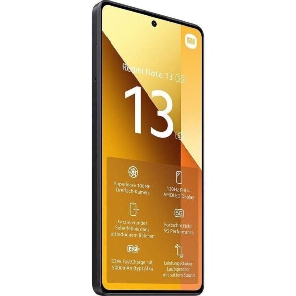 Smartphone Xiaomi Redmi Note 13 NFC 8GB/ 256GB/ 6.67"/ 5G/ Negro - Imagen 3