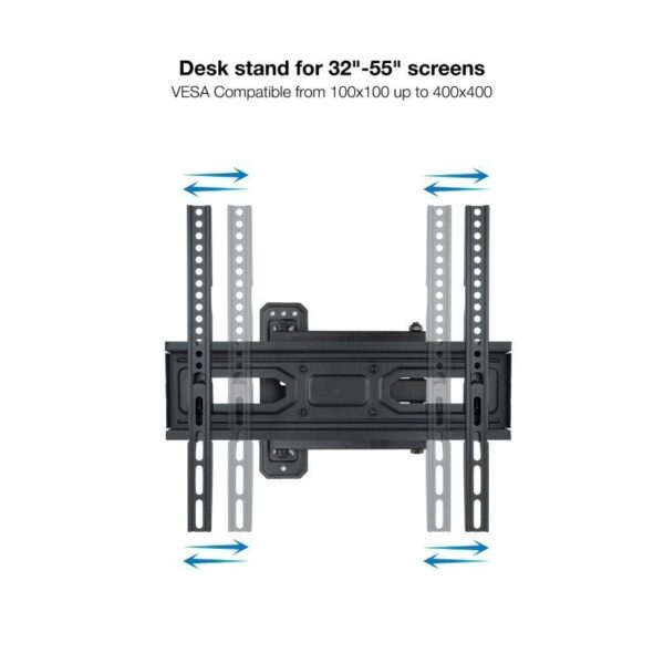 Soporte de Pared Giratorio/ Inclinable/ Nivelable TooQ LP7843TN-B para TV de 32-55"/ hasta 35kg - Imagen 2