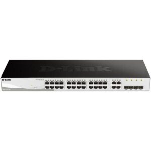 Switch Gestionado D-Link DGS-1210-24/ 24 Puertos/ RJ-45 10/100/1000/ SFP 790069467752 DGS-1210-24/E DLK-SWITCH DGS-1210-24 E