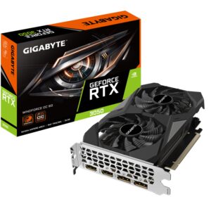 TARJETA GRAFICA GIGABYTE RTX 3050 WINDFORCE OC 6GB 4719331354244 GV-N3050WF2OC-6GD