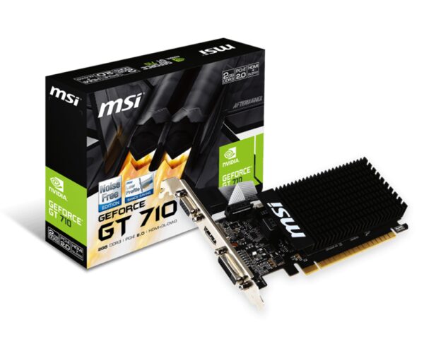 TARJETA GRAFICA MSI GT 710 2GD3H LP 4719072448233 912-V809-2016