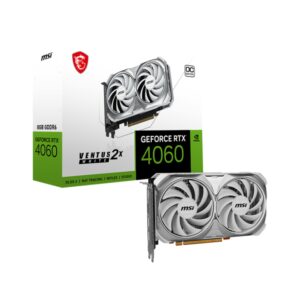 TARJETA GRAFICA MSI RTX 4060 VENTUS 2X WHITE 8GB OC 4711377129480 912-V516-032