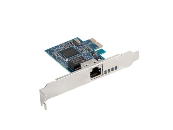 TARJETA RED LANBERG ETHERNET RJ45 PCI-E 1 PUERTO GIGABIT LP 5901969418736 PCE-1GB-001