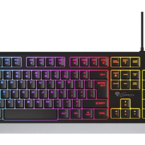 TECLADO GAMING GENESIS RHOD 300 RGB RETROILUMINADO 5901969425000 NKG-1529