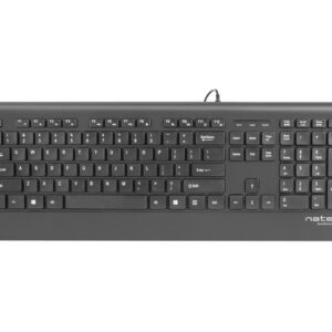 TECLADO NATEC BARRACUDA SLIM NEGRO 5901969426878 NKL-1717