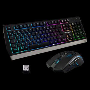 THE G-LAB WIRELESS GAMING COMBO - MOUSE + KEYBOARD - SPANISH LAYOUT (COMBO-TUNGSTEN/SP) 3760162064988 | P/N: COMBO-TUNGSTEN/SP | Ref. Artículo: 1342498