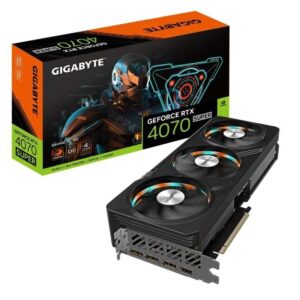 Tarjeta Gráfica Gigabyte GeForce RTX 4070 SUPER GAMING OC/ 12GB GDDR6X 4719331354152 9VN407SGO-00-10 GIG-GF RTX4070 S G OC 12G