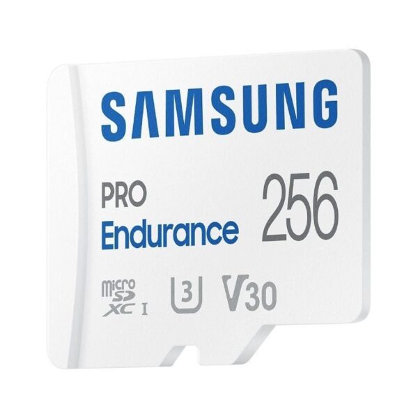 Tarjeta de Memoria Samsung Pro Endurance 256GB microSD XC con Adaptador/ Clase 10/ 100MBs - Imagen 3