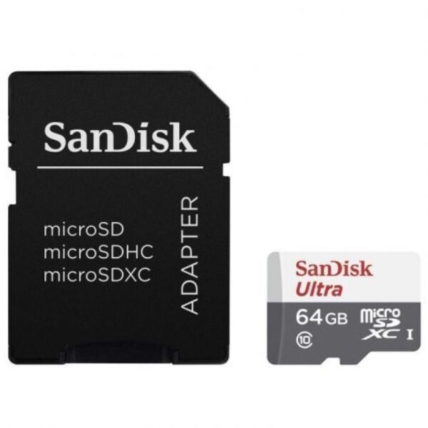 Tarjeta de Memoria SanDisk Ultra 64GB microSD XC con Adaptador/ Clase 10/ 100MB/s - Imagen 2