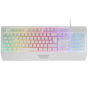 Teclado Gaming SemiMecánico Mars Gaming MK124/ Blanco 8435693108832 MK124WES TAC-TEC MK124 WH