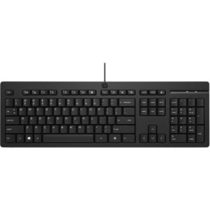 Teclado HP 125/ Negro 195161008078 266C9AA HPAP-TEC 125 BK