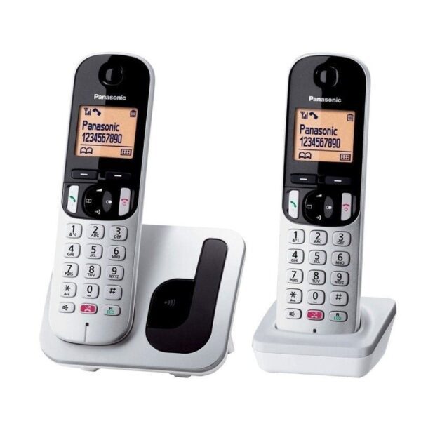 Teléfono Inalámbrico Panasonic KX-TGC252SPS/ Pack DUO/ Plata - Imagen 2