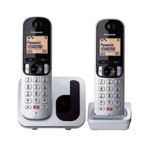 Teléfono Inalámbrico Panasonic KX-TGC252SPS/ Pack DUO/ Plata 5025232918980 KX-TGC252SPS PAN-TEL KX-TGC252SPS