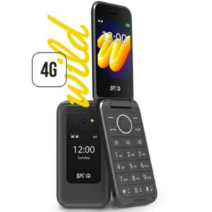 Teléfono Móvil SPC WILD para Personas Mayores/ 4G/ Negro 8436609912888 2336N SPC-TEL WILD 4G BK