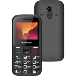 Teléfono Móvil Sunstech CEL4/ Negro 8429015019500 CEL4BK SUN-TEL CEL4 BK