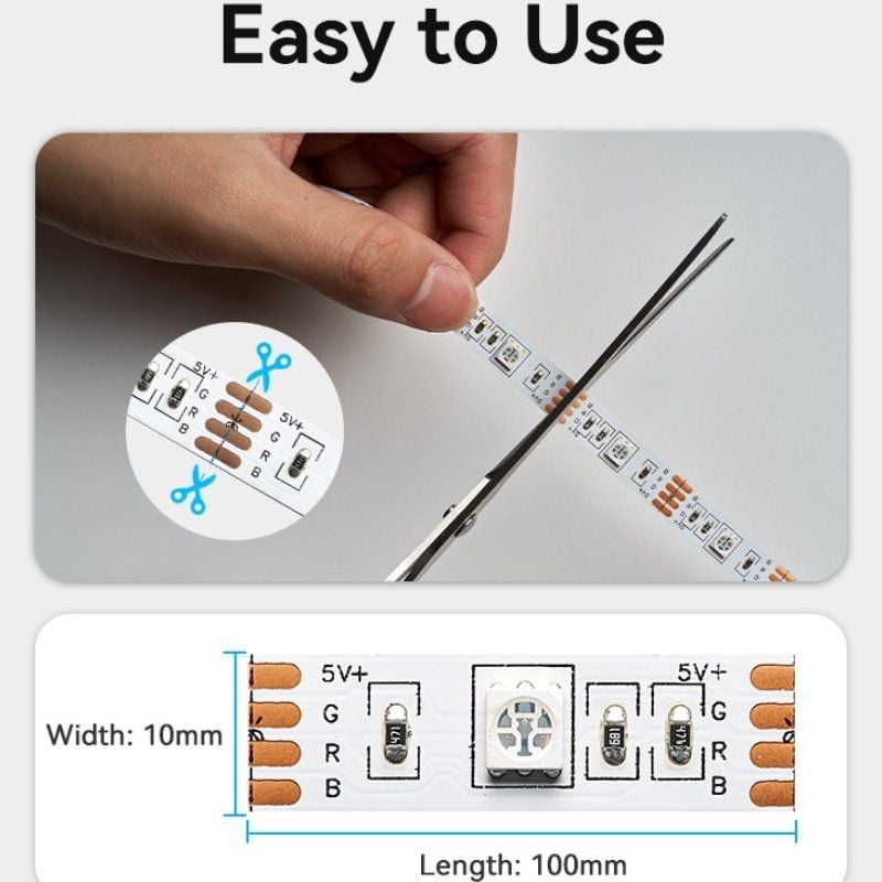 Tira LED Vention PAAWJ/ 5m - Imagen 3