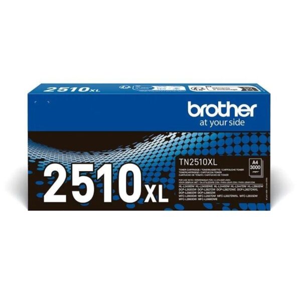 Tóner Original Brother TN2510XL Alta Capacidad/ Negro - Imagen 2