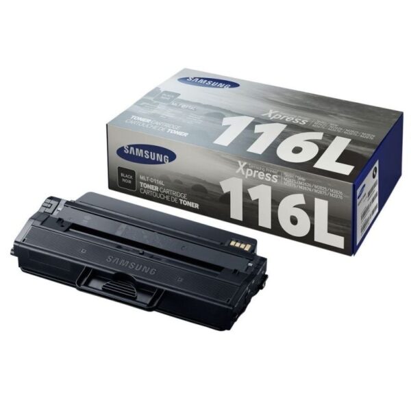 Tóner Original Samsung MLT-D116L Alta Capacidad/ Negro - Imagen 2