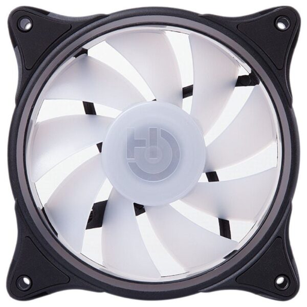 Ventilador Hiditec N18 ARGB/ 12cm/ Negro - Imagen 3